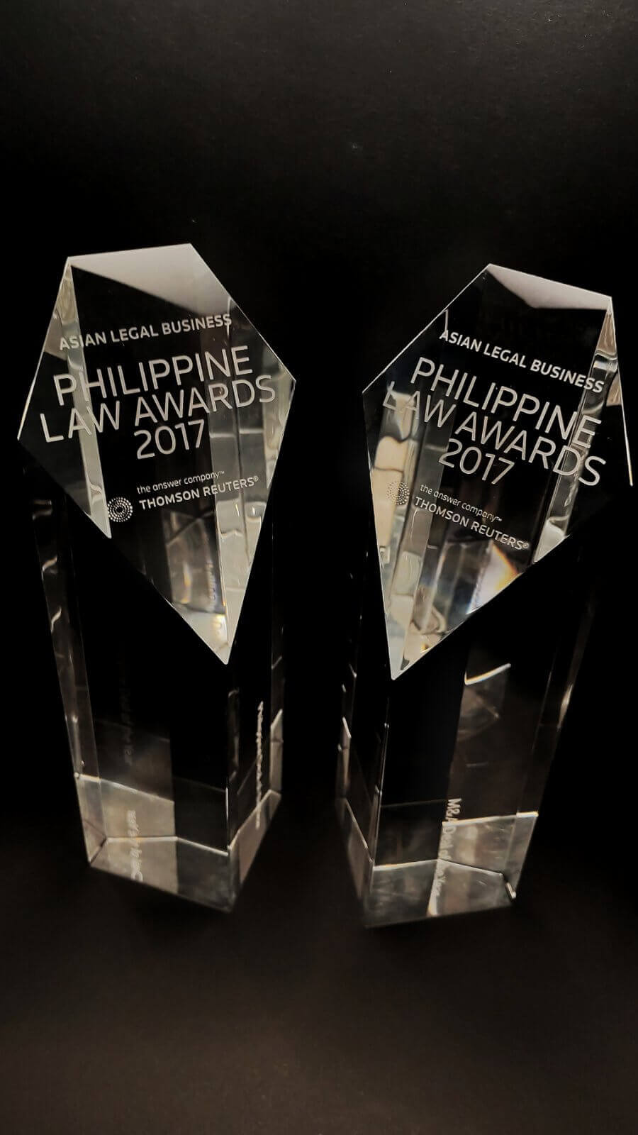 Asian Legal Business 2017 M&A and Phil Deal of the Year - Trophies (1)