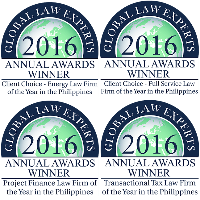 Global Law Experts Annual Awards Winner 2016